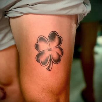 County Line Ink - 4 leaf clover - Tattoo Near Me - Lincoln, California