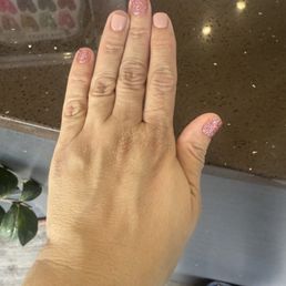 My pink nails My pink nails