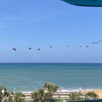 Finns Beachside Pub - View from top patio - New American Near Me - Flagler Beach, Florida