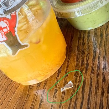 Chalateco - Piece of glass on my quesadilla. - Mexican Near Me - Mountain View, California