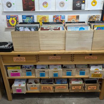 Third Eye Records - Clean and organized. I was very comfortable crate digging for goodies. Left happy with my selections! - Vinyl Records Near Me - Long Beach, California
