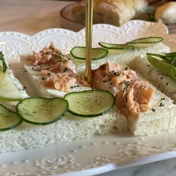 Corbeaux Wine & Tea House - Smoked salmon tea sandwich - Wine Bars Near Me - Temecula, California Corbeaux Wine & Tea House - Smoked salmon tea sandwich - Wine Bars Near Me - Temecula, California