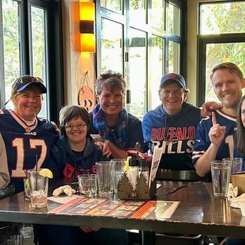 Tamarack Alehouse & Grill - had some out of town friends watch the Bills game - Burgers Near Me - Lakeside, Montana