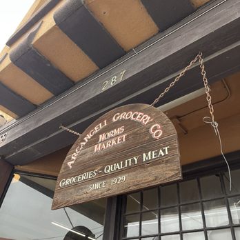 Arcangeli Grocery - Outside sign - Bakeries Near Me - Pescadero, California Arcangeli Grocery - Outside sign - Bakeries Near Me - Pescadero, California