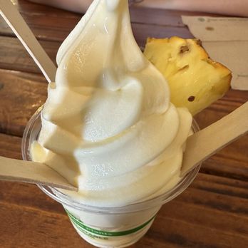 Kohala Burger & Taco - Over $4 for what looks like a mini, kid's size Dole Whip - Burgers Near Me - Kawaihae, Hawaii