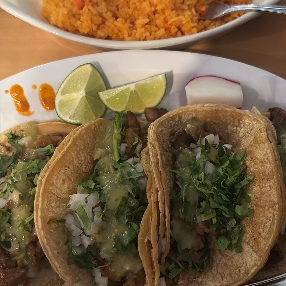 Skirt steak and al pastor Skirt steak and al pastor