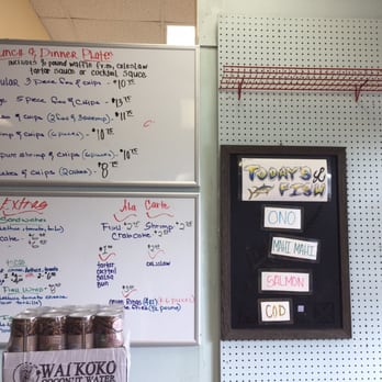 Pahoa Fresh Fish - Menu board - Fish & Chips Near Me - Pahoa, Hawaii Pahoa Fresh Fish - Menu board - Fish & Chips Near Me - Pahoa, Hawaii