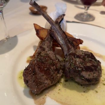 Kokkari Estiatorio - Lamb chops. A surprisingly smaller portion. - Greek Near Me - San Francisco, California Kokkari Estiatorio - Lamb chops. A surprisingly smaller portion. - Greek Near Me - San Francisco, California
