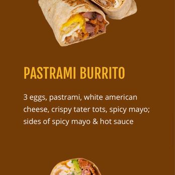Bad Ass Breakfast Burritos - Description on the website is different in person at the restaurant - Breakfast & Brunch Near Me - Claremont, California