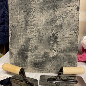 Resendiz Plastering - Custom Crocodile Sample for a Client - Stucco Services Near Me Resendiz Plastering - Custom Crocodile Sample for a Client - Stucco Services Near Me