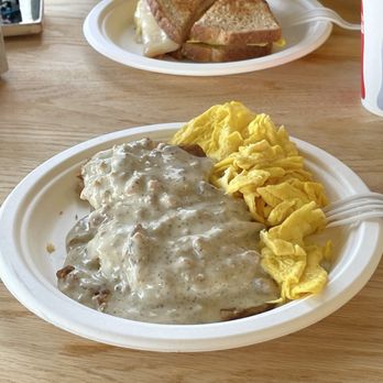 The Station - Sausage and gravy with egg....ham. Egg and cheese in the back - Delis Near Me - Johns Island, South Carolina The Station - Sausage and gravy with egg....ham. Egg and cheese in the back - Delis Near Me - Johns Island, South Carolina