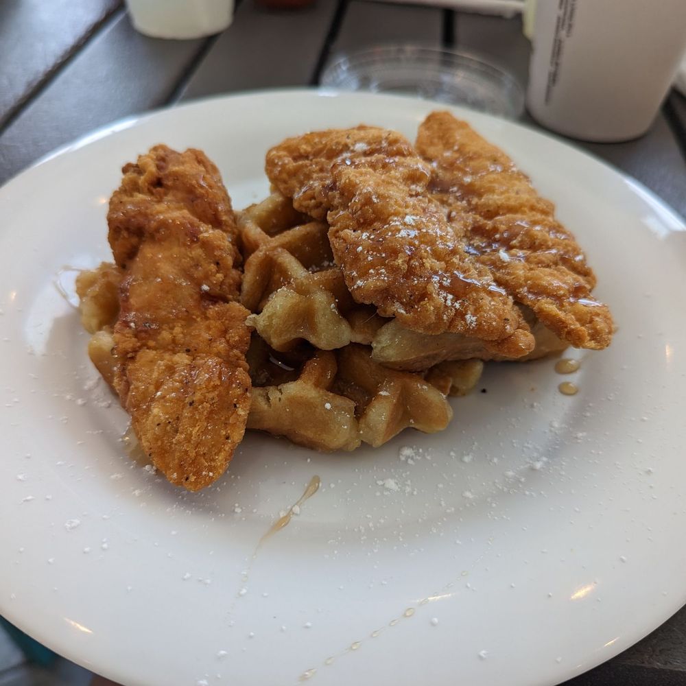 Chicken and waffles Chicken and waffles