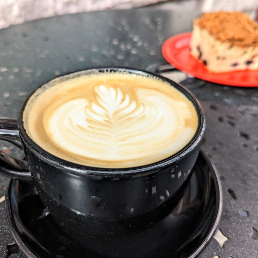 Red Rock Coffee - Lavender latte - Coffee & Tea Near Me - Mountain View, California