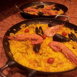 Caruso - Paella di pesce de marisco su ordinazione