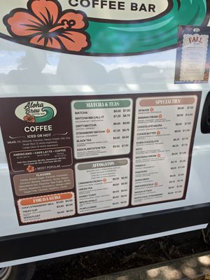 Menu photo 1 Aloha Brew Coffee Bar Ewa Beach, HI Menu photo 1 Aloha Brew Coffee Bar Ewa Beach, HI