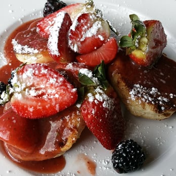 Eat. - Cinnamon Biscuits with warm strawberry Compote - New American Near Me - Las Vegas, Nevada