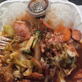 Sunny Teriyaki - Spicy Chicken with Vegetables. Too much sauce - Japanese Near Me - Seattle, Washington Sunny Teriyaki - Spicy Chicken with Vegetables. Too much sauce - Japanese Near Me - Seattle, Washington