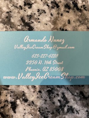 valley ice cream shop LLC by null