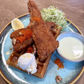 Tur - Honey Walnut Shrimp & Waffle. - Breakfast & Brunch Near Me - San Francisco, California Tur - Honey Walnut Shrimp & Waffle. - Breakfast & Brunch Near Me - San Francisco, California