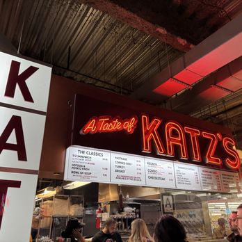 A Taste of Katz's - Sign - Delis Near Me - Brooklyn, New York