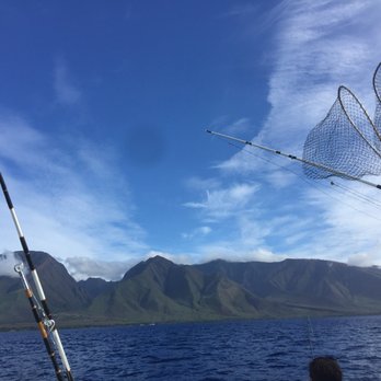 Strike Zone Sportfishing - West Maui Mountains. - Boat Charters Near Me - Kihei, Hawaii Strike Zone Sportfishing - West Maui Mountains. - Boat Charters Near Me - Kihei, Hawaii