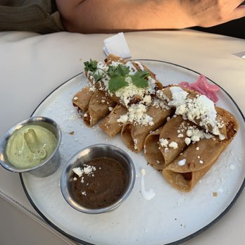 Offshore Rooftop - Chicken Taquitos (23$) - New American Near Me - Chicago, Illinois