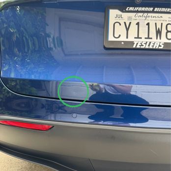 California Dent Co. Paintless Dent Removal - Before picture - Mobile Dent Repair Near Me - Tustin, California