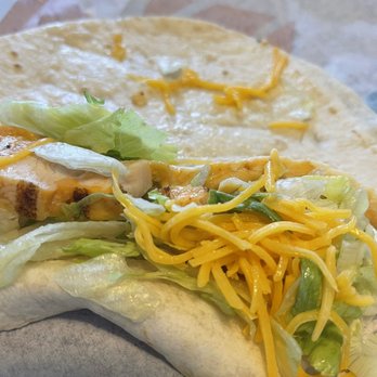Taco Bell - Soft Taco chicken, could they do a better job on this?! - Fast Food Near Me - Chino Hills, California