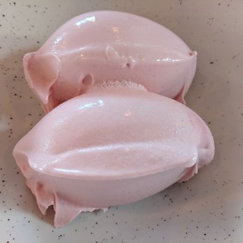 Nivå - The original dessert calls for vanilla ice cream and raspberry sorbet. I went all raspberry sorbet. It's outstanding! - Modern European Near Me - Karlskrona, G