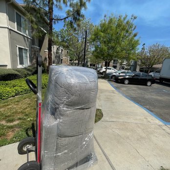 BZ Moving - Couch wrapped - Movers Near Me