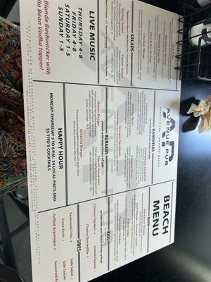 Menu photo 1 Avenue Pub - Orange Beach Orange Beach, AL