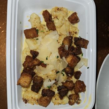 MK Kitchen - Gnocchi Mac and Cheese with Crisp Belly Pork - New American Near Me - Gorham, Maine