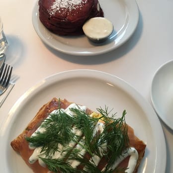 Good Fork - side order of red velvet pancakes & fork scram - Breakfast & Brunch Near Me - Toronto, Ontario
