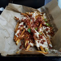 Mr. Brews Taphouse - Pub Grub fries (already started on)