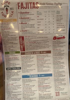 Menu photo 1 Lupe Tortilla Mexican Restaurant Round Rock, TX