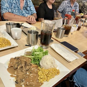 Liliha Bakery - Chicken cutlet with mushroom gravy - Bakeries Near Me - Honolulu, Hawaii Liliha Bakery - Chicken cutlet with mushroom gravy - Bakeries Near Me - Honolulu, Hawaii
