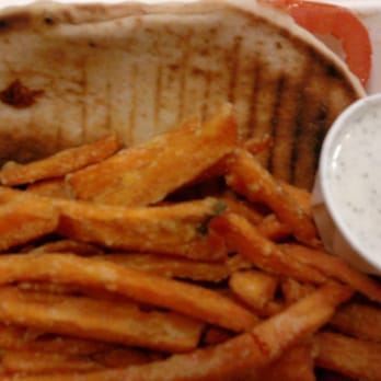 The Fresh Kitchen - Panini w/ Sweet Potato Fries - Vegetarian Near Me - Fullerton, California The Fresh Kitchen - Panini w/ Sweet Potato Fries - Vegetarian Near Me - Fullerton, California