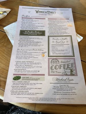 Menu photo 2 Winnie & Ethel's Downtown Diner Las Vegas, NV Menu photo 2 Winnie & Ethel's Downtown Diner Las Vegas, NV