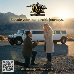D Lux Transportation - The perfect setting for a perfect "Yes."  Luxury transportation for the moments you'll never forget.