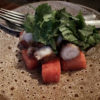 The Tyger - Charred octopus - Cocktail Bars Near Me - New York, New York