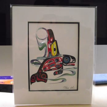 Northwest Tribal Art - "MOON CATCHER" by Marvin Oliver - Art Galleries Near Me - Seattle, Washington Northwest Tribal Art - "MOON CATCHER" by Marvin Oliver - Art Galleries Near Me - Seattle, Washington