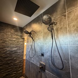 Remarkable Remodeling - Major upgrade on hardware for this shower in Yucca Valley ;)