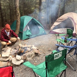 tents up, fire on tents up, fire on