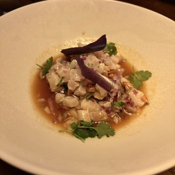 Balam - Truffle Ceviche with Hamachi fish - Latin American Near Me - Whistler, British Columbia
