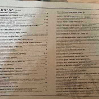 Monteverde - Wine Menu - Italian Near Me - Chicago, Illinois Monteverde - Wine Menu - Italian Near Me - Chicago, Illinois