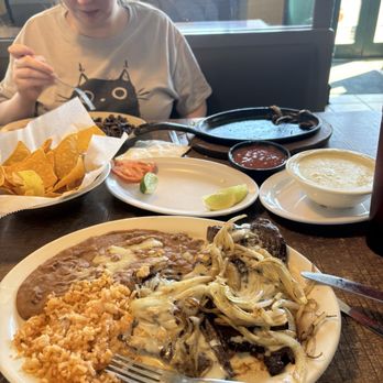 Kiko's Tacos & More - Carne asada, rice & beans. A TON of food for the price!! - Mexican Near Me - Norcross, Georgia