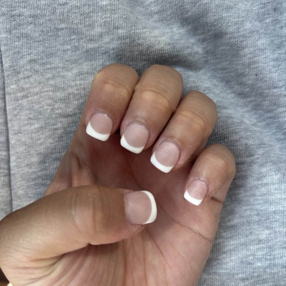 Ty Ty Nails - French manicure with acrylic - Nail Salons Near Me - Rochester, New York Ty Ty Nails - French manicure with acrylic - Nail Salons Near Me - Rochester, New York