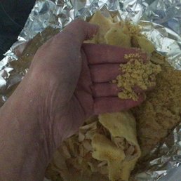 Roti--filled with crumbly mix ?