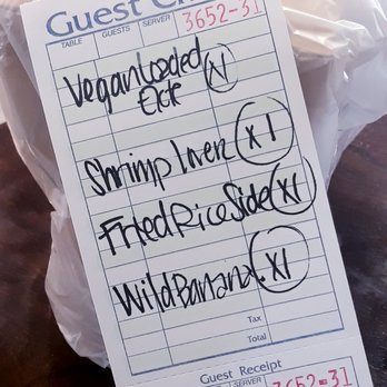 Yo Quiero Lumpia - a receipt for a restaurant - Food Delivery Services Near Me Yo Quiero Lumpia - a receipt for a restaurant - Food Delivery Services Near Me