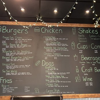 Burger Yum - Menu 7/27/22 (no prices) - Burgers Near Me - Harrisburg, Pennsylvania